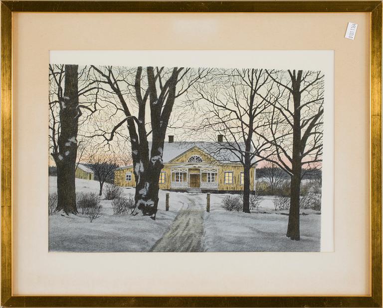 REINHOLD LJUNGGREN, färglitografi, sign o numr 213/360.