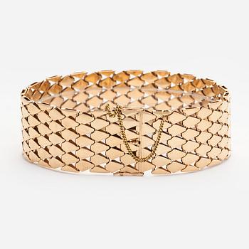 Armband, 14K guld, Westerback Helsingfors 1960.