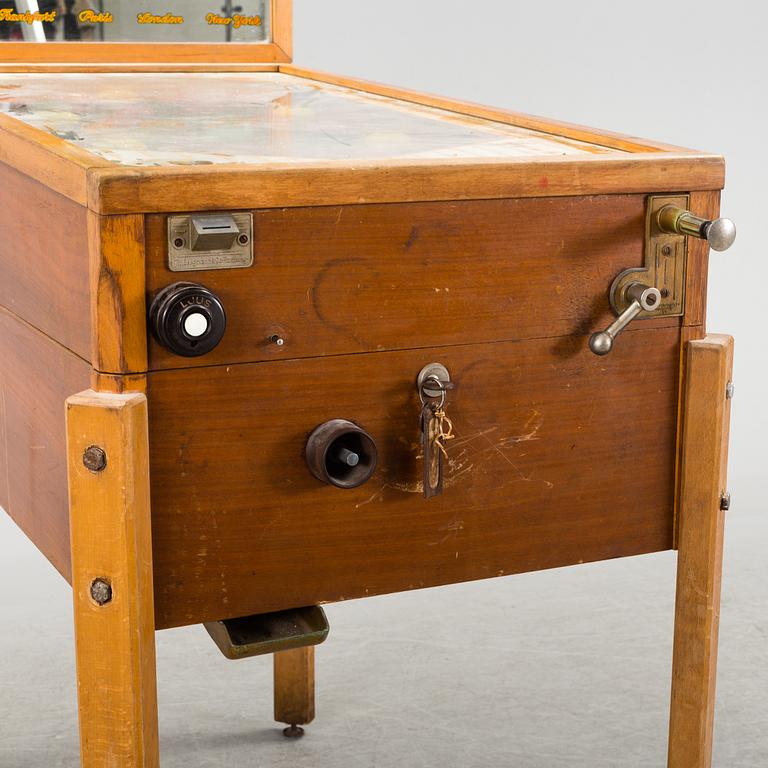 FLIPPERSPEL, "Clipper" TH. Bergmann & Co, 1900-talets mitt.