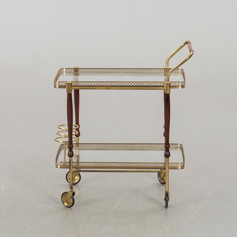 A COCKTAIL TROLLEY.