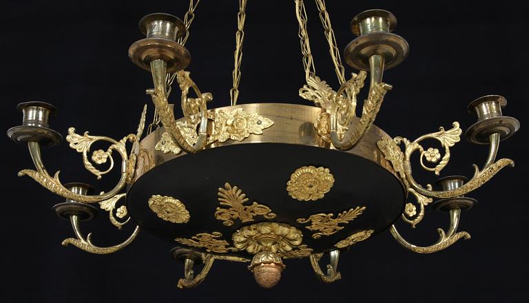 AMPEL, empirestil, 1800/1900-tal. H 65.