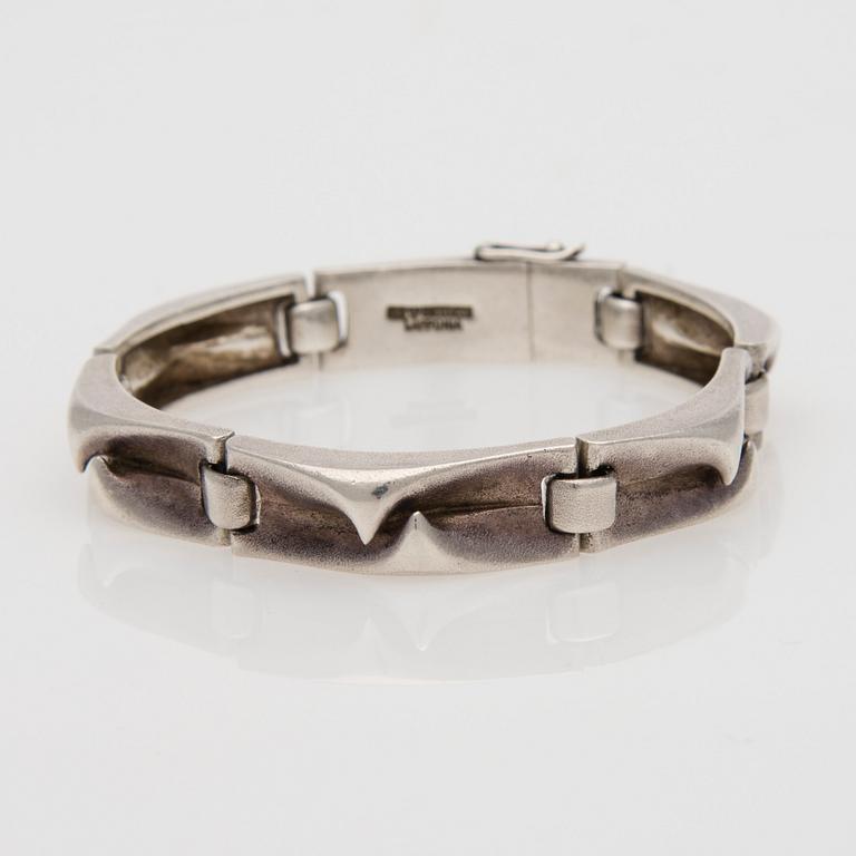 ARMBAND, Björn Weckström Lapponia 1978, silver.