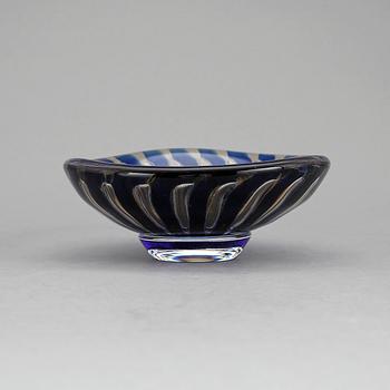SKÅL, glas, ariel, Edvin Öhrström, Orrefors.