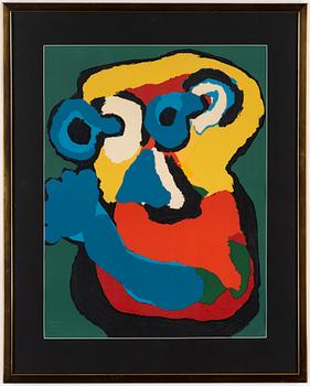 KAREL APPEL, lithograph in colours, signed and numbered 93/100.