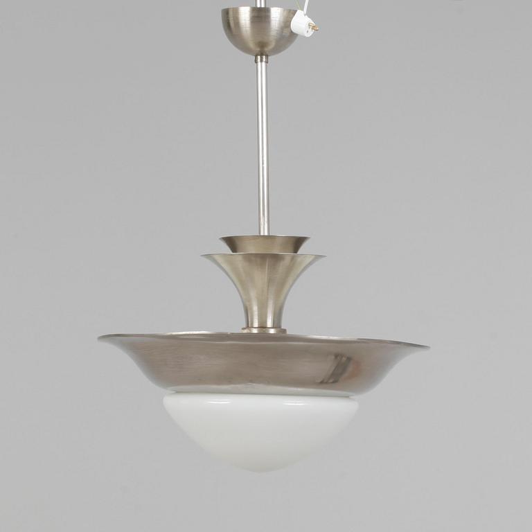 TAKLAMPA, art deco, 1930-tal. Höjd 70 cm.