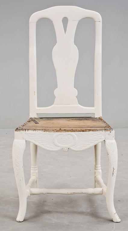 STOL, senbarock/rokoko, 1700-talets första hälft.