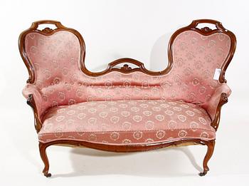SOFFA, nyrokoko, 1800-talets senare hälft.