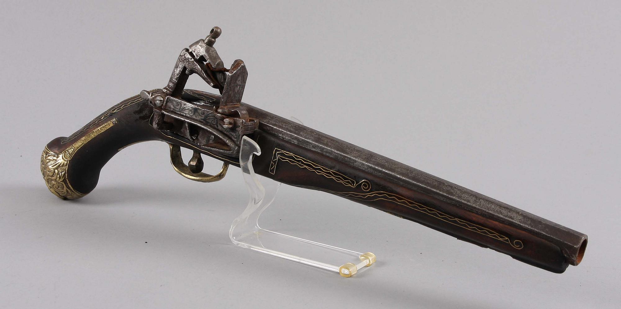 FLINTLÅSFRAGMENT, 1800/1900-tal.