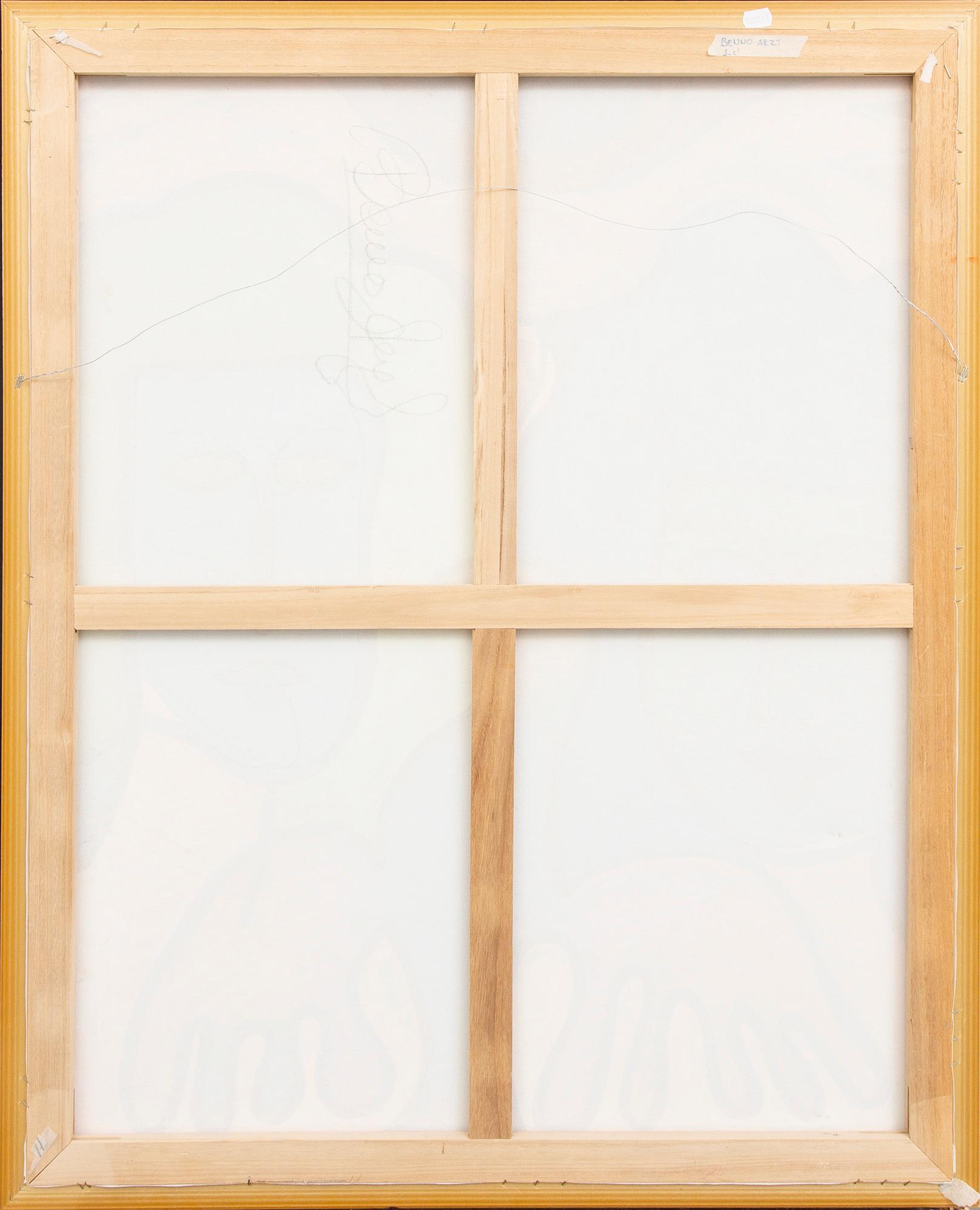 Benno Arzt, oil on canvas signed and dated 2000.