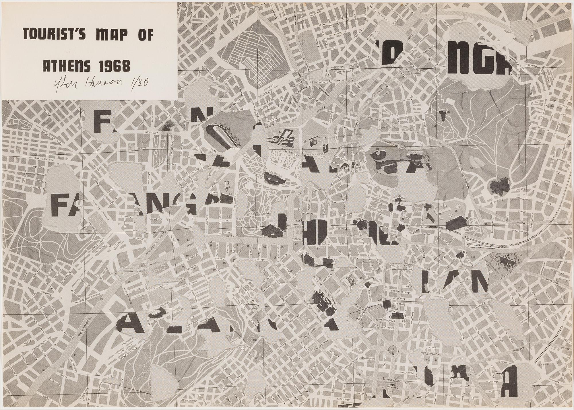 Sten Hanson, offset, 1968, signed 1720.