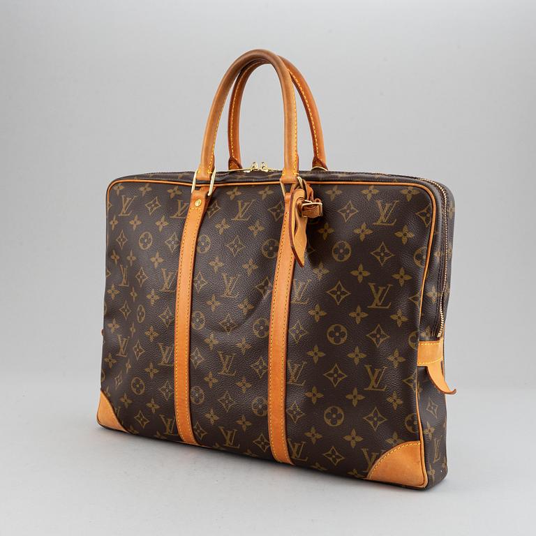 Louis Vuitton, dokumentväska/laptop-väska "Porte Documents Voyage".