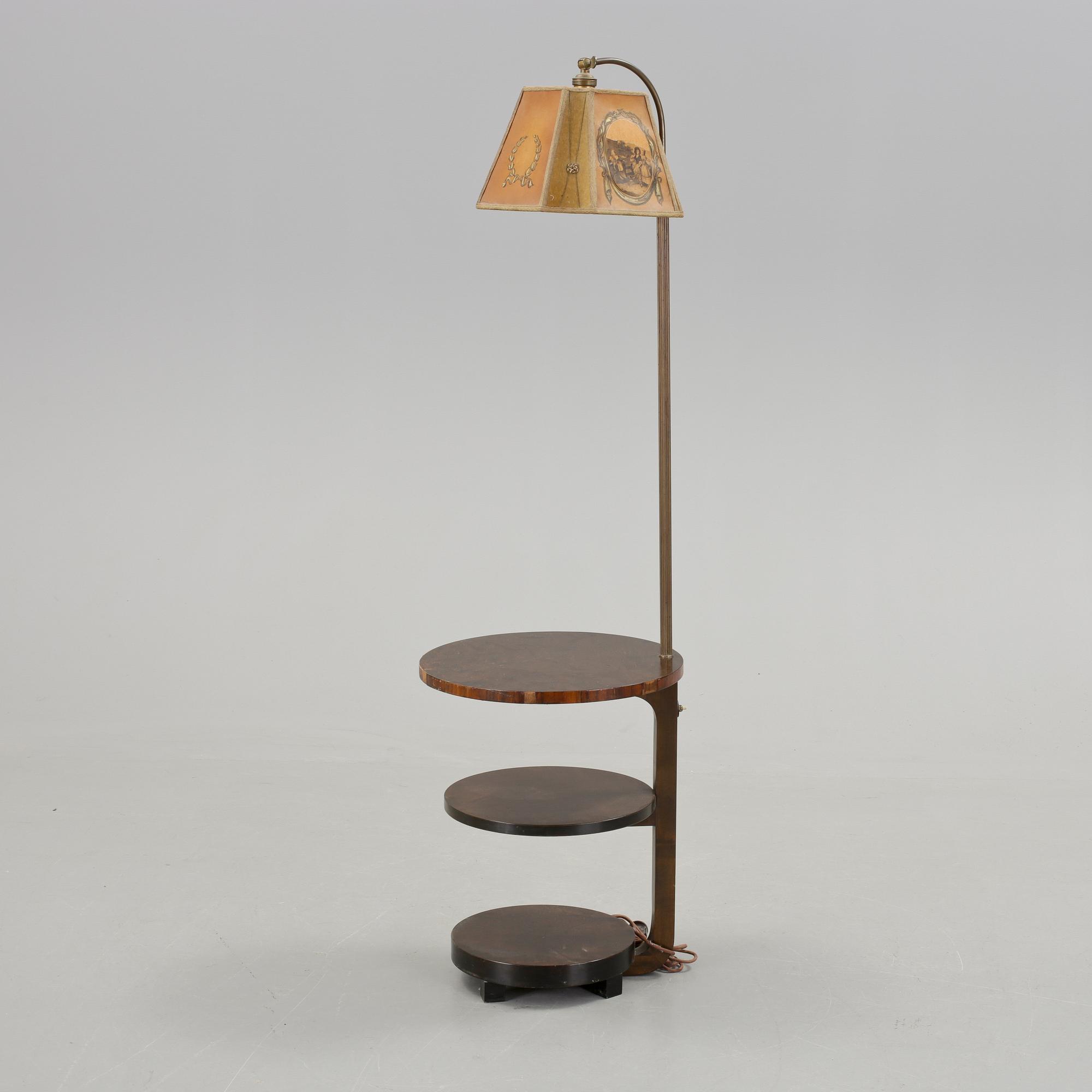 GOLVLAMPA, art deco, 1930-tal.