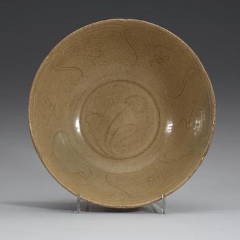 A celadon bowl, Song dynasty (960-1279).