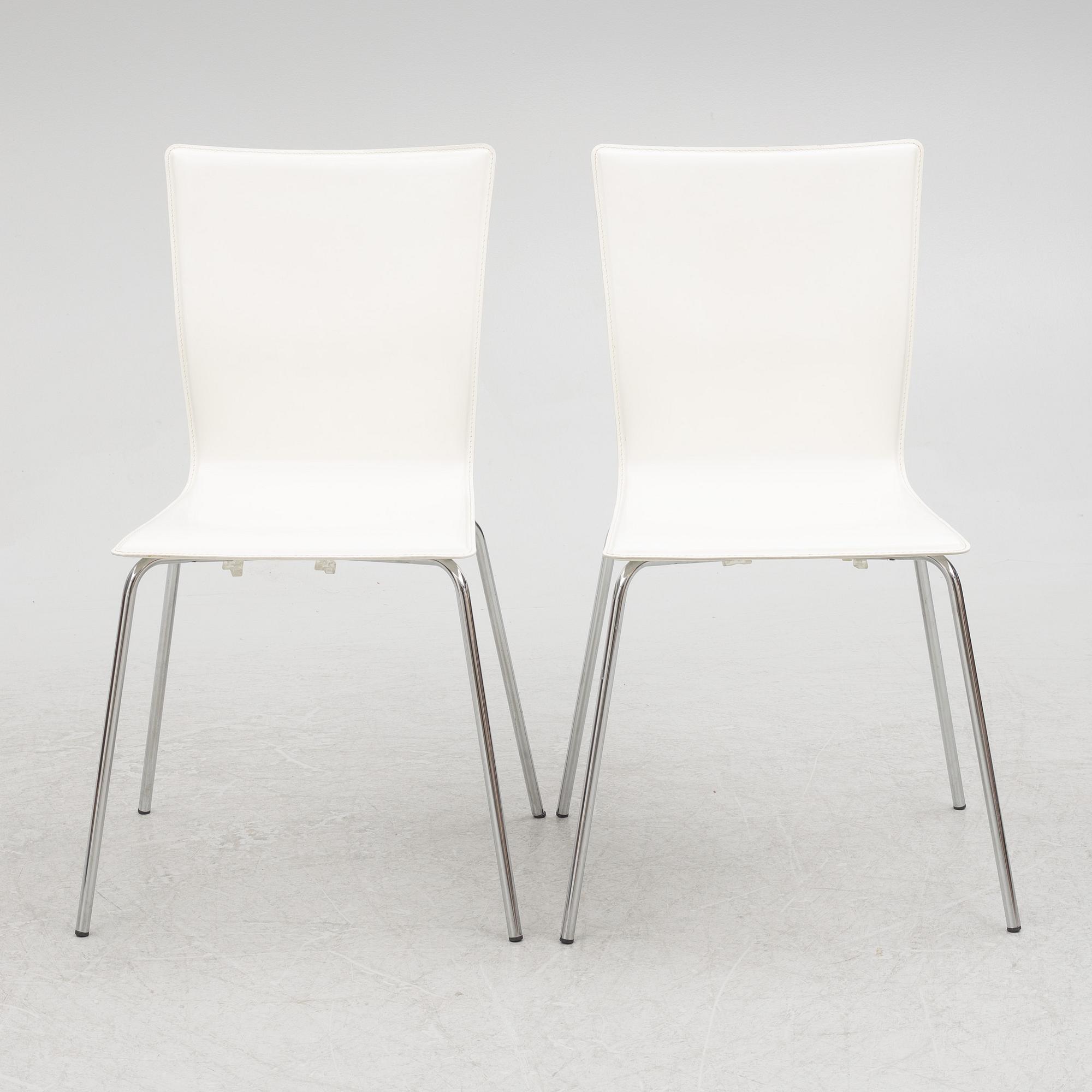 Six chairs, DomItalia, 21st century.