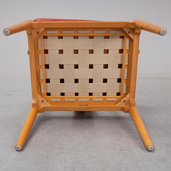 HANS J WEGNER, a cherry wood China chair from Fritz Hansen, Denmark,