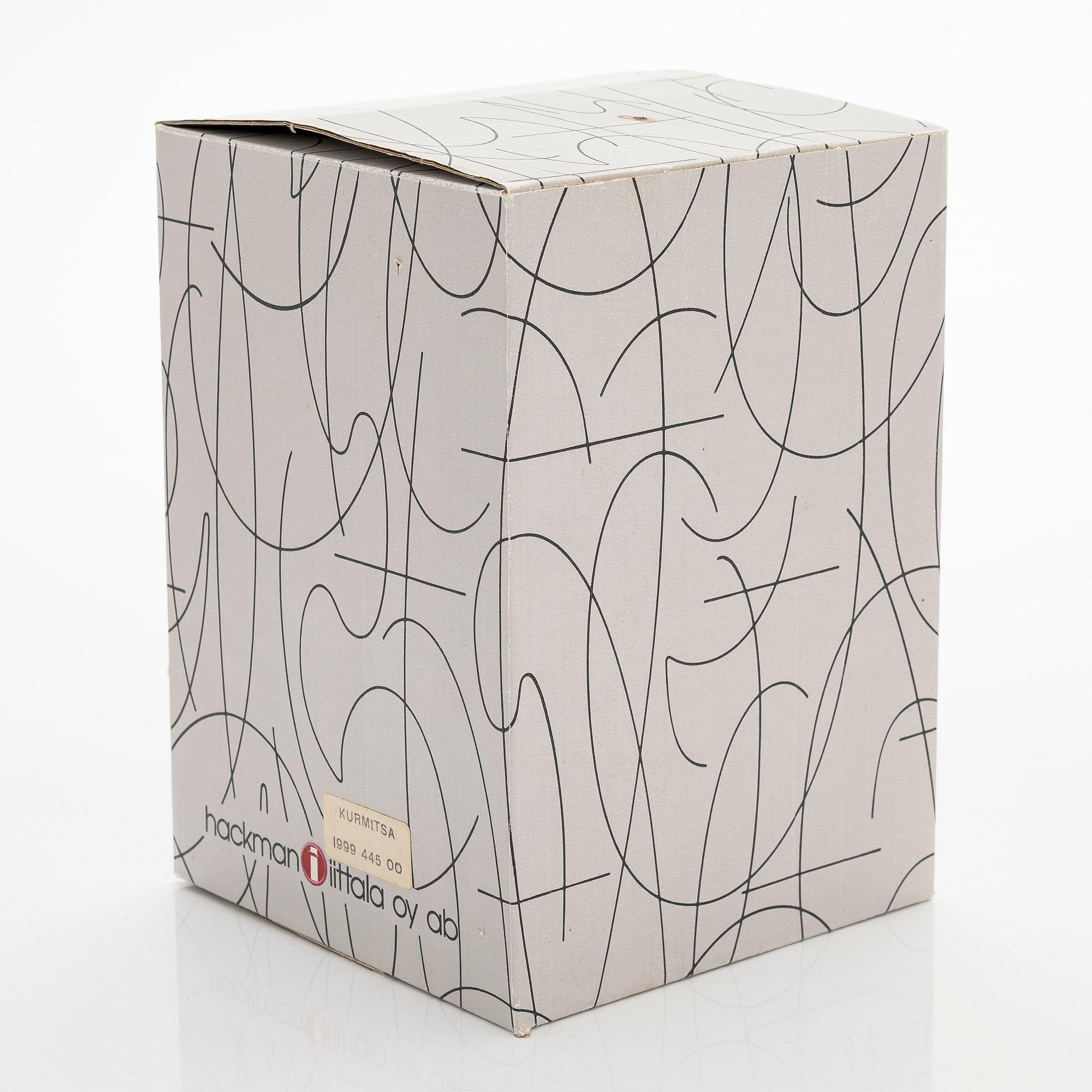 Oiva Toikka, A glass bird 'Plover', signed O. Toikka Nuutajärvi.