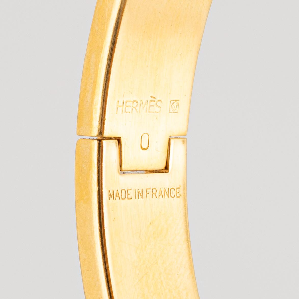 Hermès, armband, "Clic H", PM.