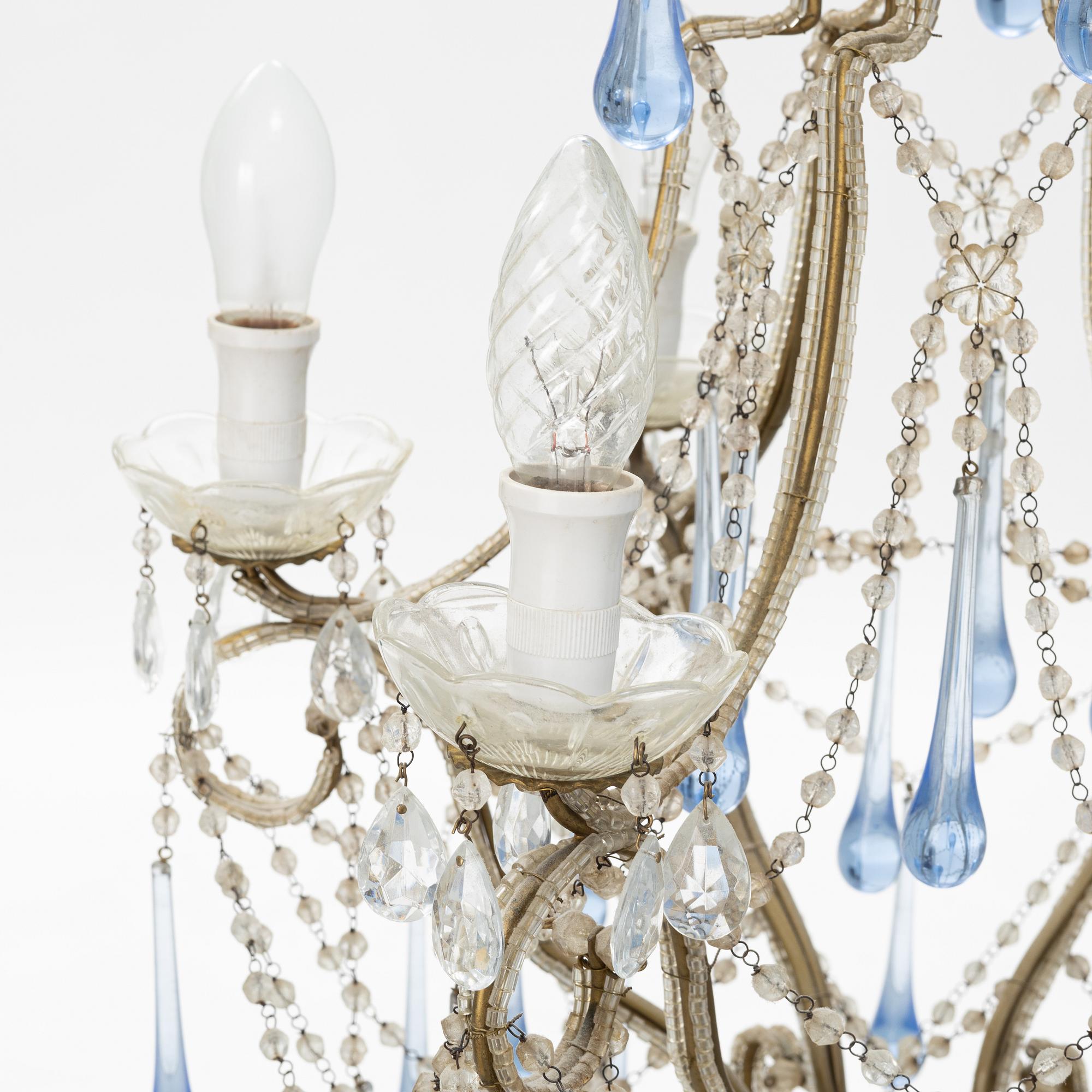 Ljuskrona, Italien, troligtvis. 1900-talets andra hälft.