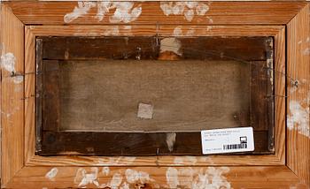 OKÄND KONSTNÄR. Olja på duk. Sign W Smith. England, 1800-tal.