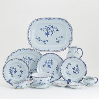 A 50 piece dinner service, porcelain, 'East indies', Rörstrand, Sweden.