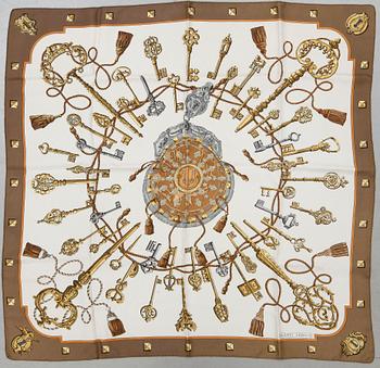 SCARF, "Les Cles", Hermès.