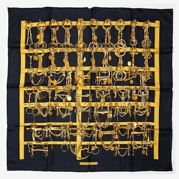 Hermès, scarf, "Mors et Filets".