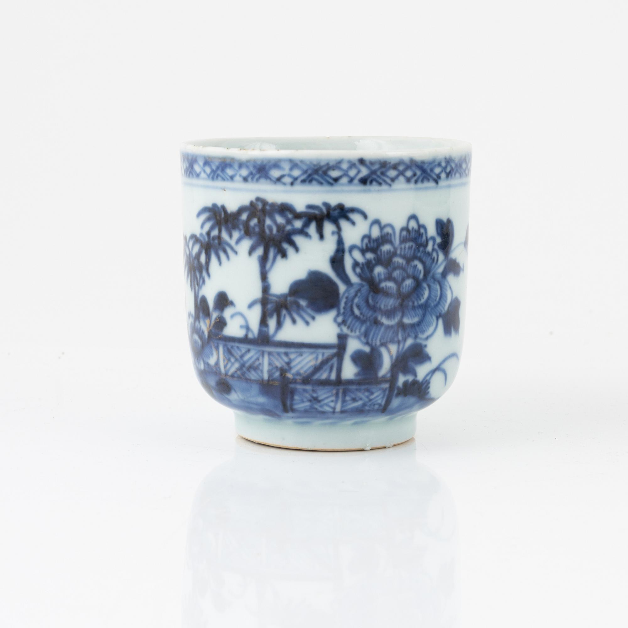 Company porcelain, 7 pieces, China, 18th century.