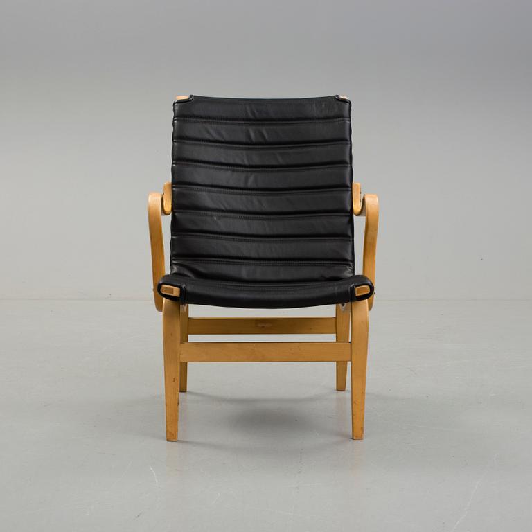 FÅTÖLJ, "Eva", Bruno Mathsson, Firma Karl Mathsson Värnamo 1966.