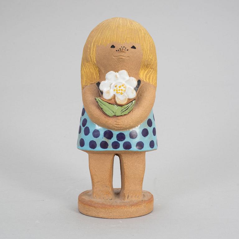 LISA LARSON, figurin, stengods, "Eva", Gustavsberg.