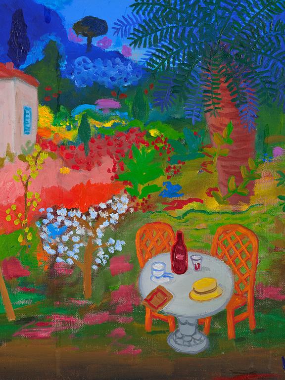 Lennart Jirlow, In the artist's garden, Provence.