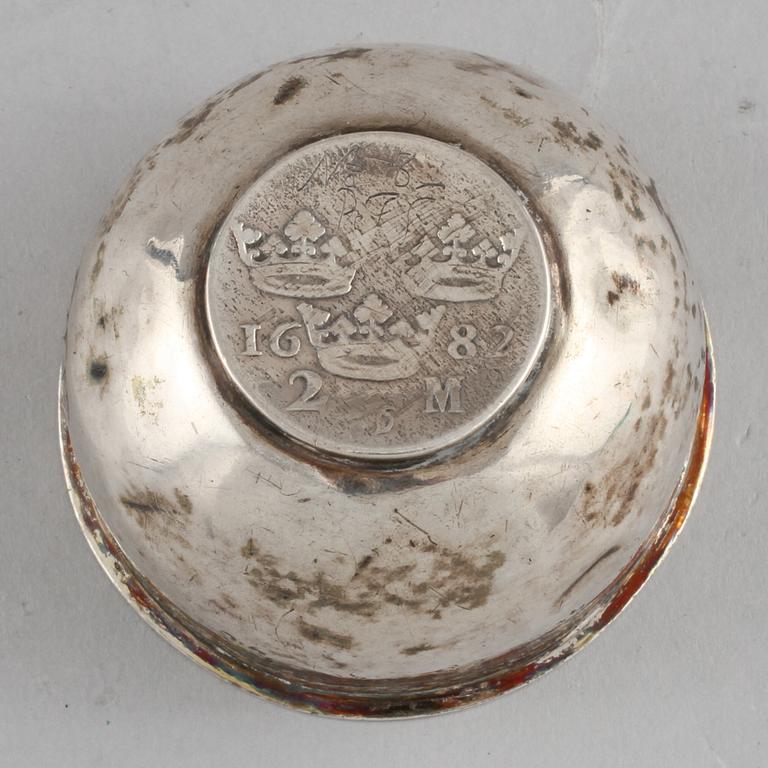 TUMLARE, silver, 1765. Vikt 30 gram.