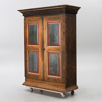 A Swedish painted cabinet, 19th Century.
