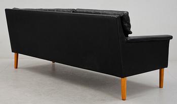 SOFFA, skinn, 1960-tal.
