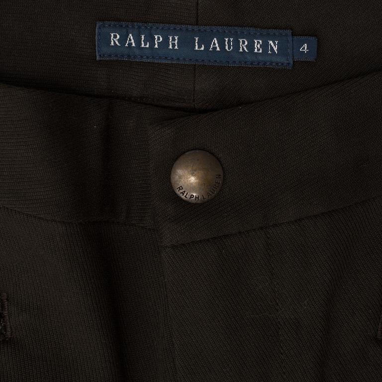 Three pair of trosers by Ralph Lauren.