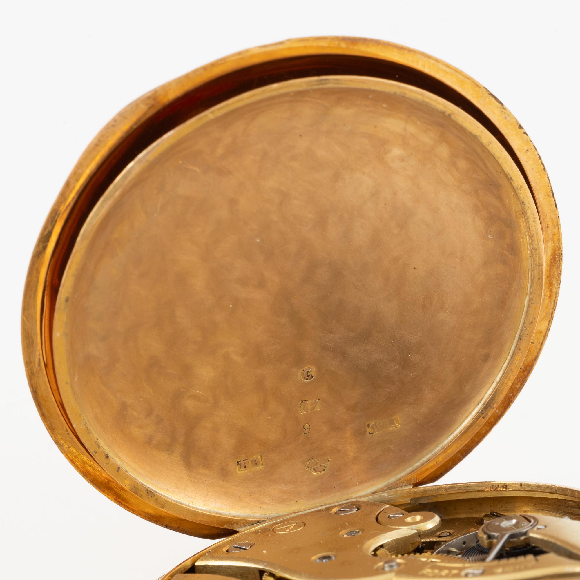 Halda, fickur, 50 mm.