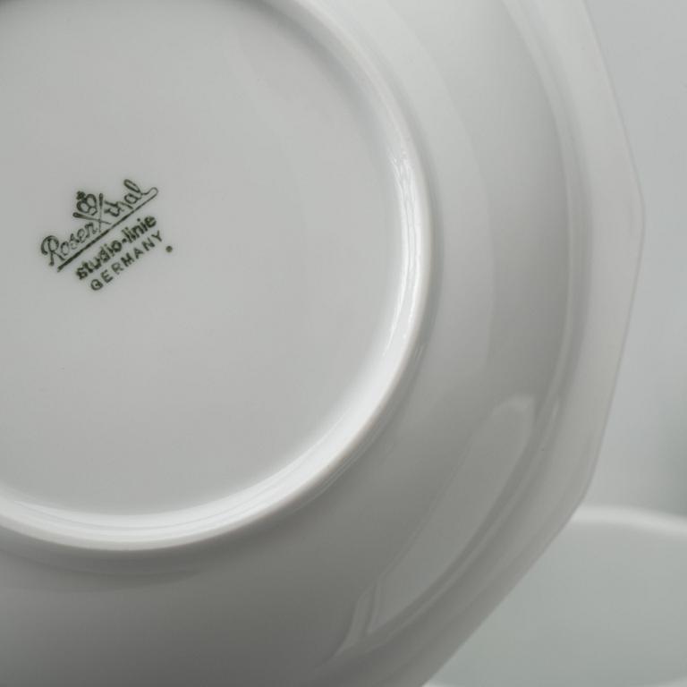 MATSERVIS, porslin, 37 delar, Rosenthal.