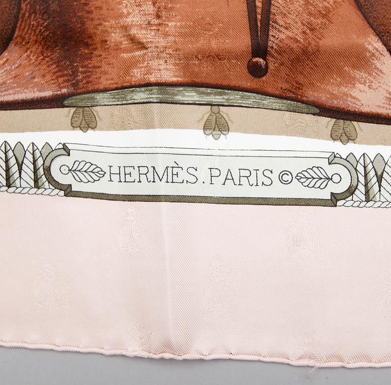 SCARF, siden, "Napoléon", Philippe Ledoux, Hermès, Paris.