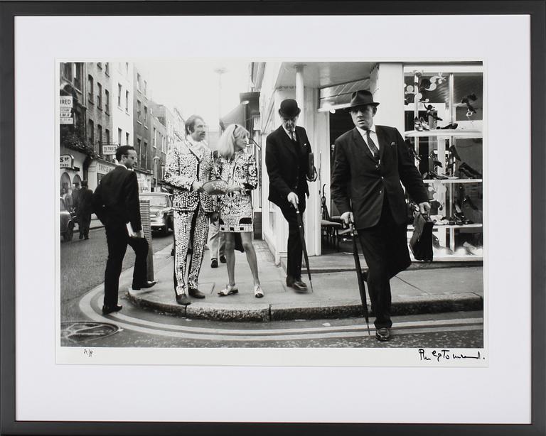 PHILIP TOWNSEND, fotografi, signerat, AP.