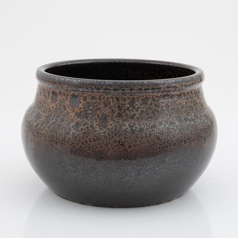 Yngve Blixt, skål, stengods, Höganäs, signerad.