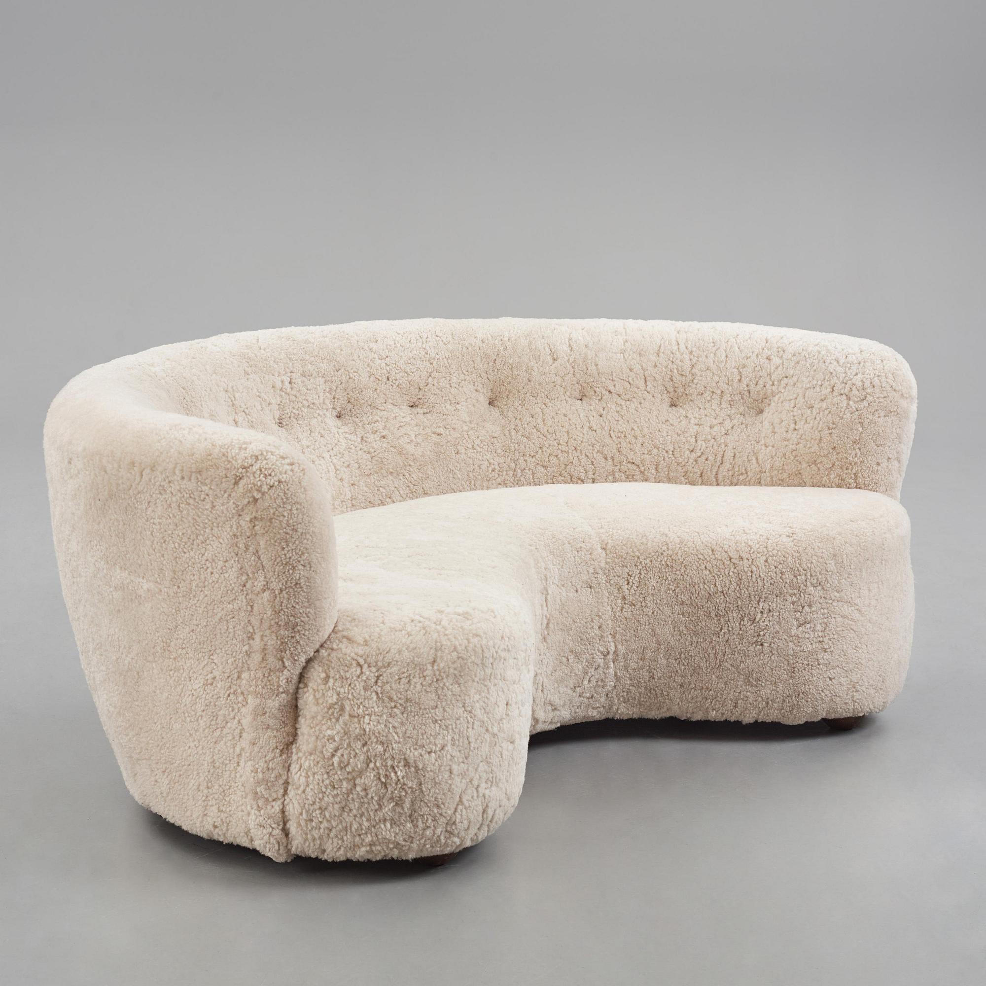Scandinavian Modern, a sofa, mid-20th century.