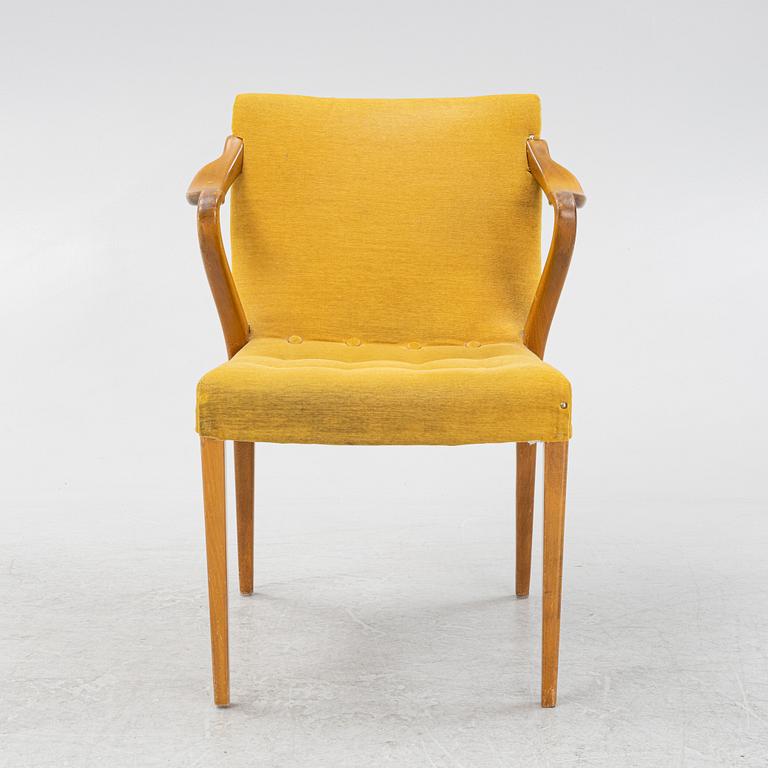Axel Larsson, armchair, Svenska Möbelfabrikerna, Bodafors, 1940's.