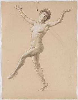 ROBERT THEGERSTRÖM, kolteckningar på papper 16 stycken.