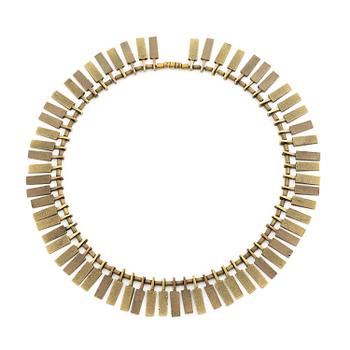 604. Inga-Britt "Ibe" Dahlquist, a necklace "Nefertiti", bronze.