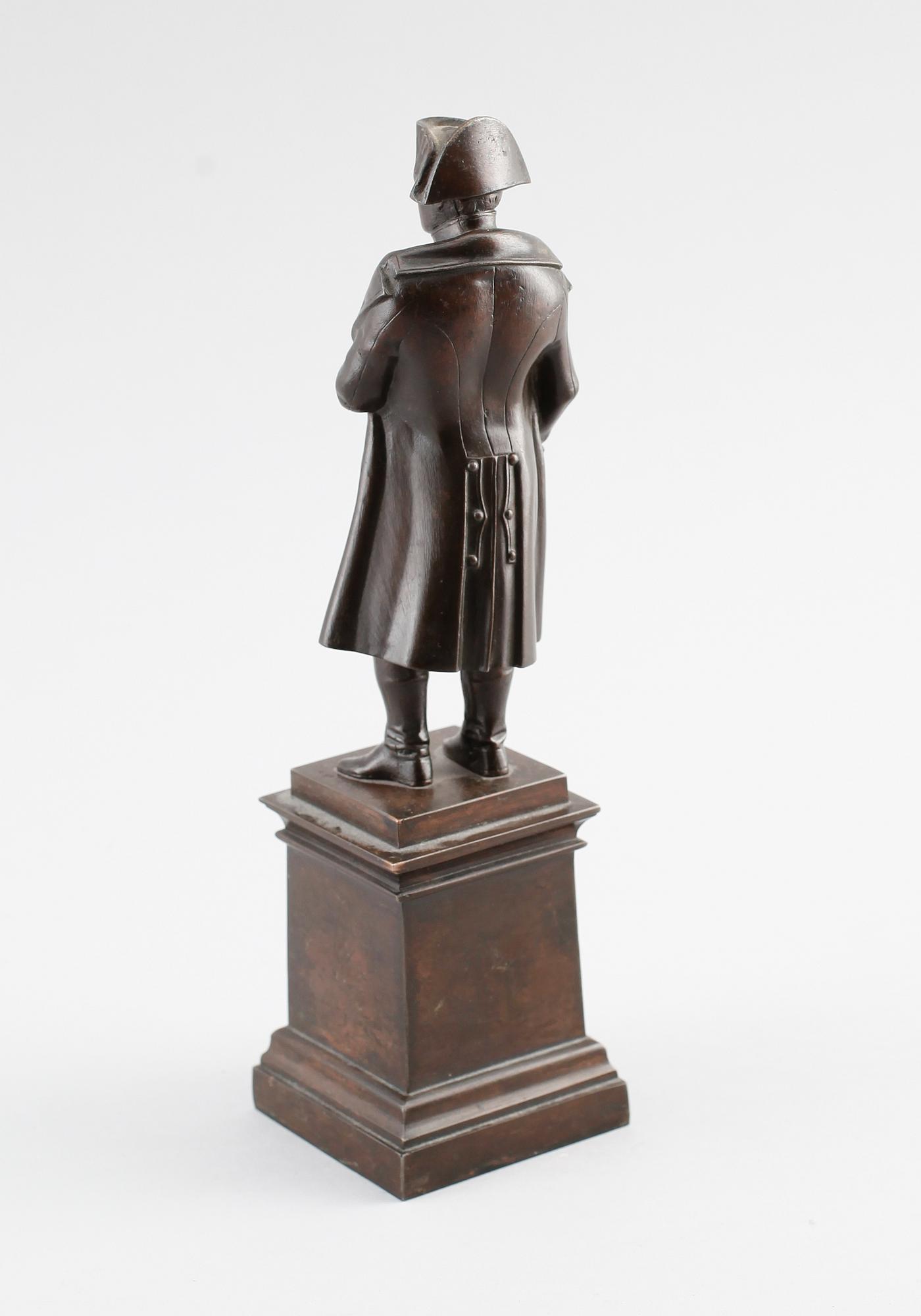 SKULPTUR, bronserat järn, omkring år 1900.