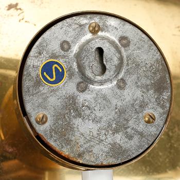 VÄGGLAMPOR, troligen Karlskrona Lampfabrik, 1960-tal.