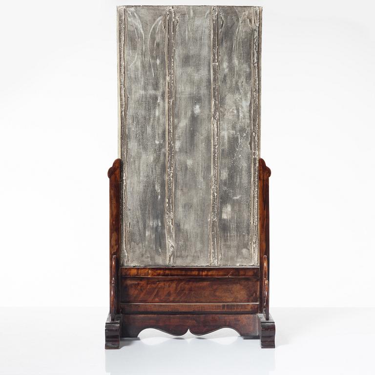 Panel, porslin, Kina, 1900-tal.