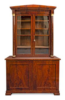 261. A LIBRARY BOOKCASE.
