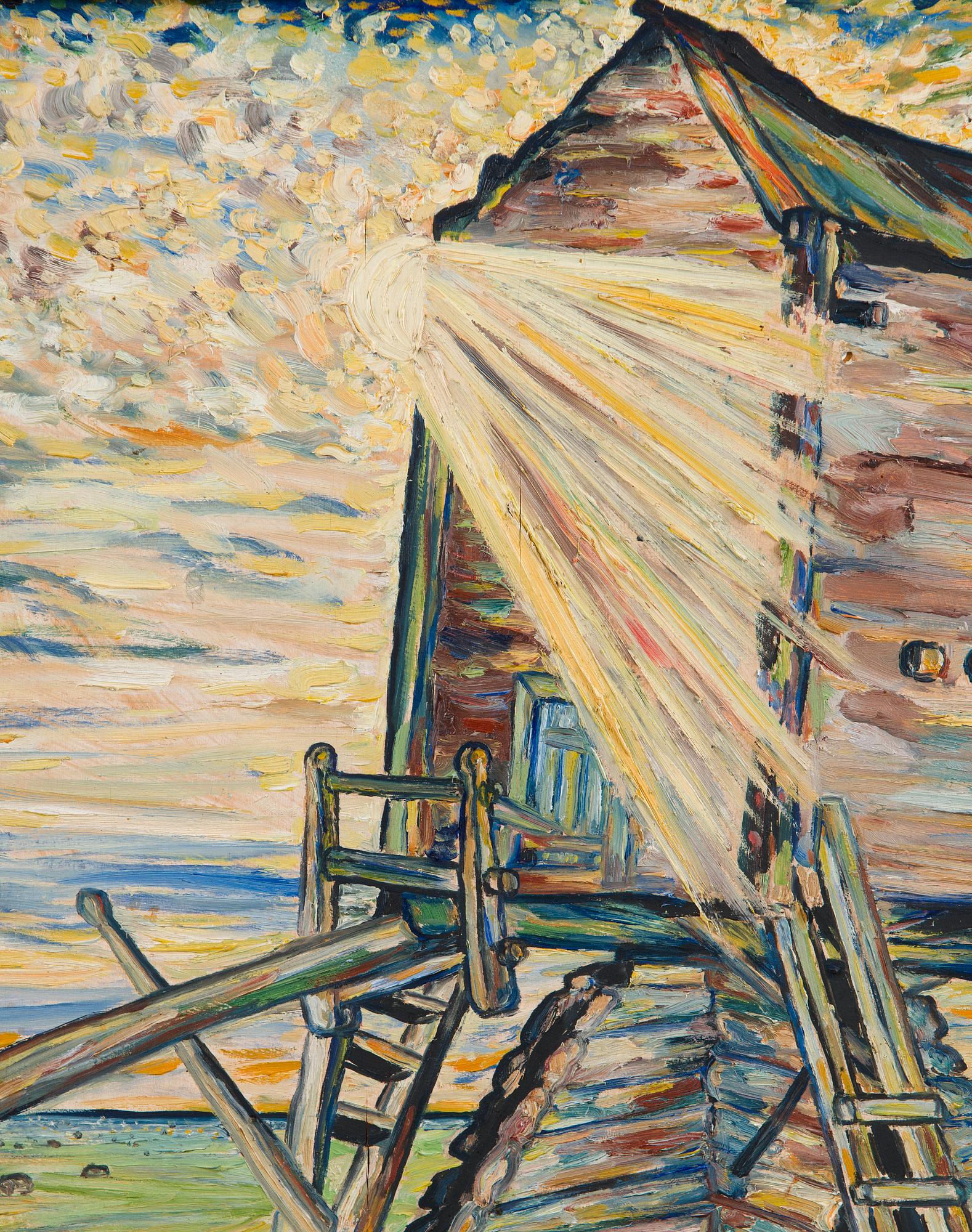 Vilho Lampi, "Kvarn i Solsken".