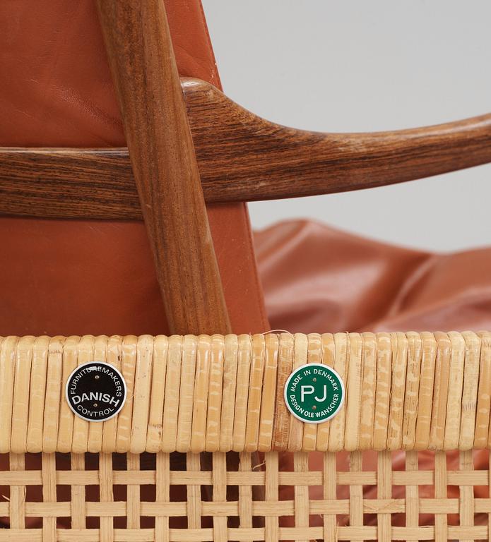 A pair of Ole Wanscher 'Colonial Chair, PJ 149', Poul Jeppesen, Denmark.