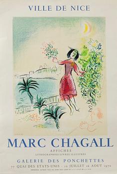 Marc Chagall, efter, "Ville de Nice".
